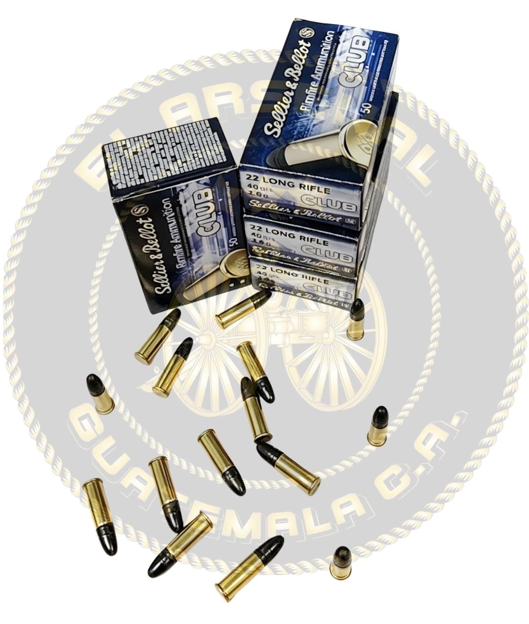 SELLIER & BELLOT .22 LR. SELLIER & BELLOT FMJ: 40 Grs. .22 LR.