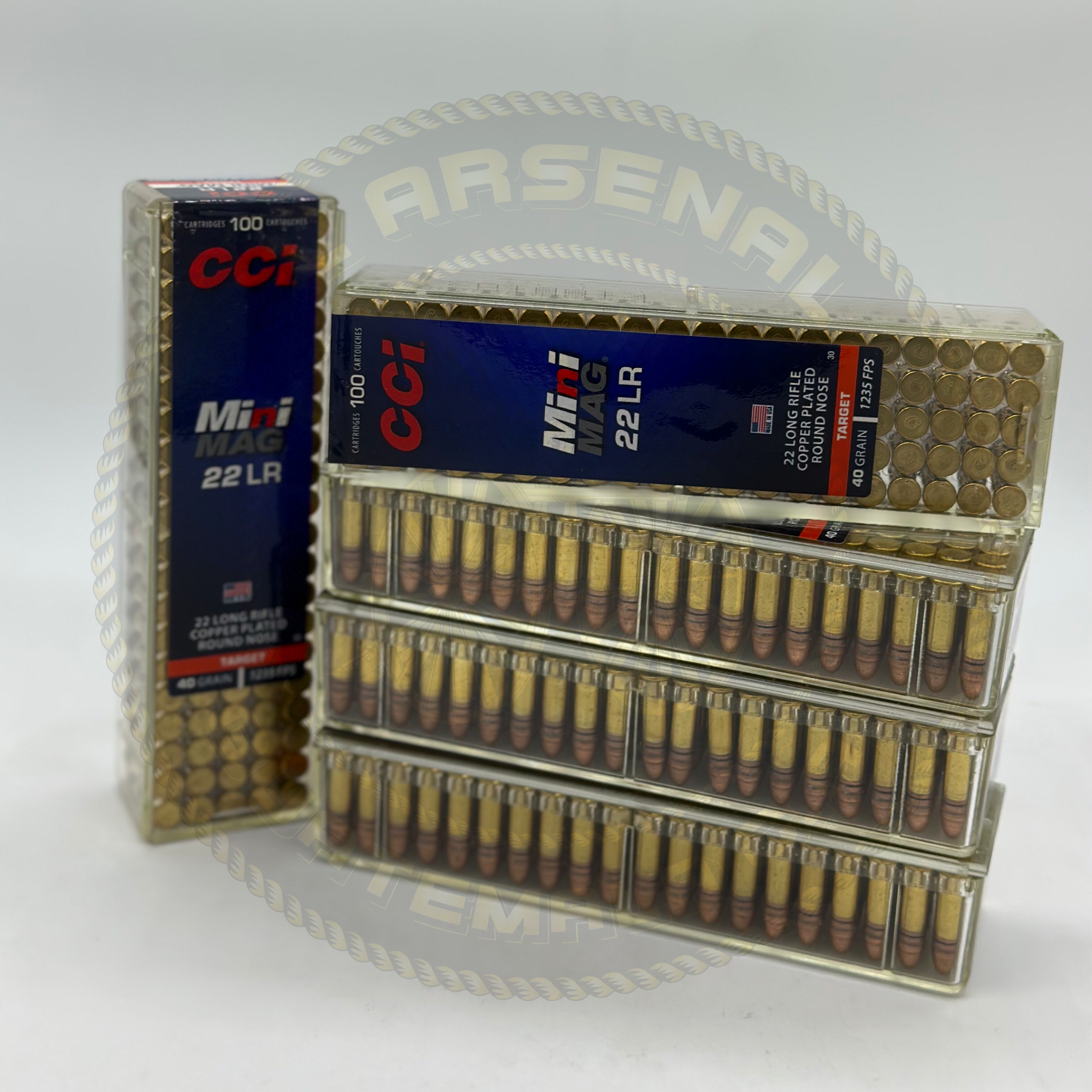 CCI MINI MAG .22 LR. CCI MINI MAG FMJ: 40 Grs. .22 LR.