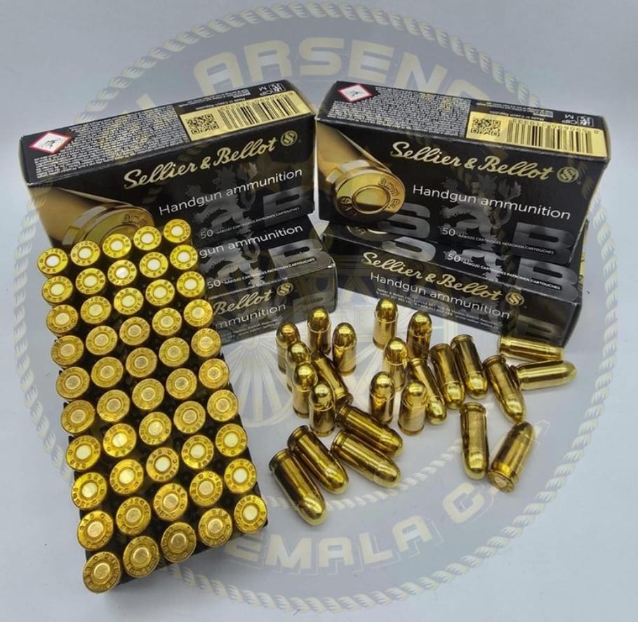 SELLIER & BELLOT .380 ACP SELLIER & BELLOT FMJ: 92 Grs. .380 ACP