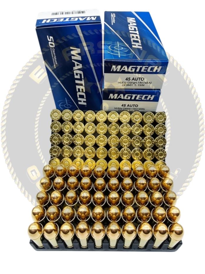 MAGTECH .45 ACP MAGTECH FMJ: 230 Grs. .45 ACP