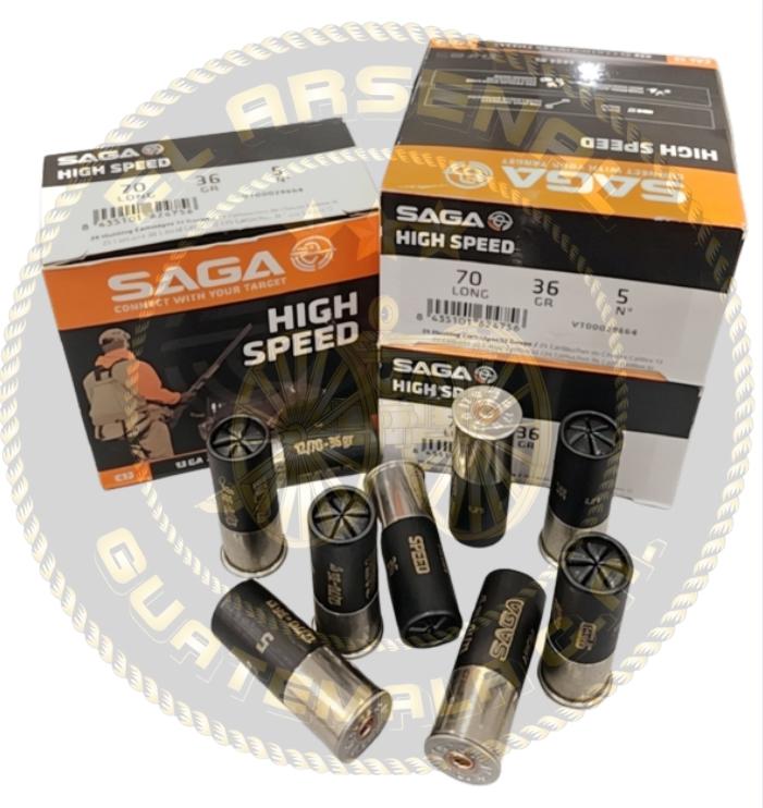 SAGA HIGH SPEED 12 SAGA HIGH SPEED No. 5: 36 Grs. 12