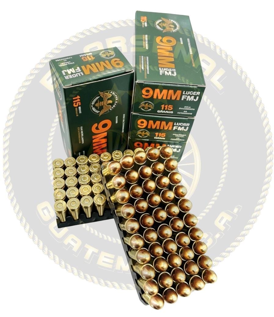 GOLDEN EAGLE 9MM. GOLDEN EAGLE FMJ: 115 Grs. 9MM