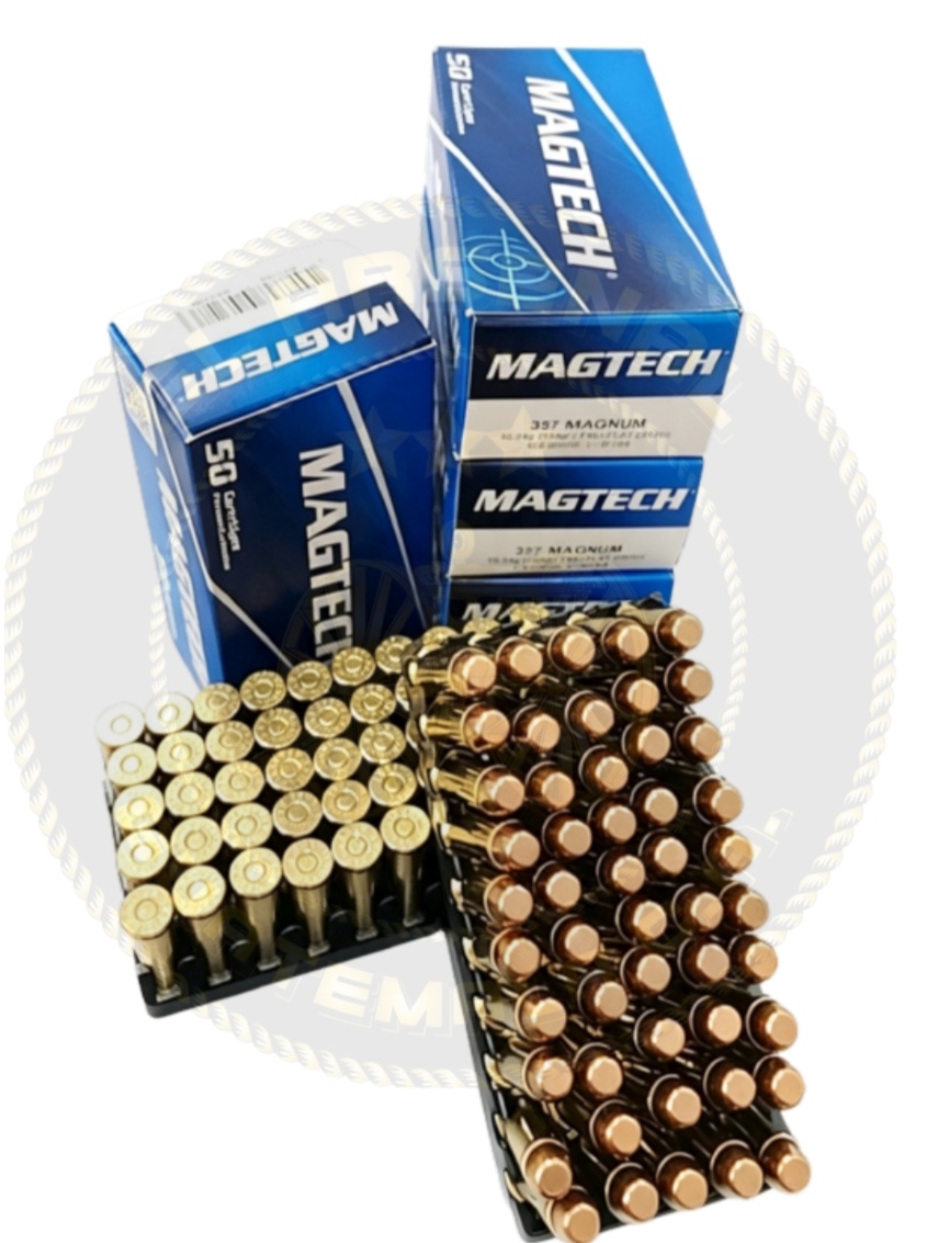 MAGTECH .357 MAGNUM MAGTECH FMJ: 158 Grs. .357 MAGNUM