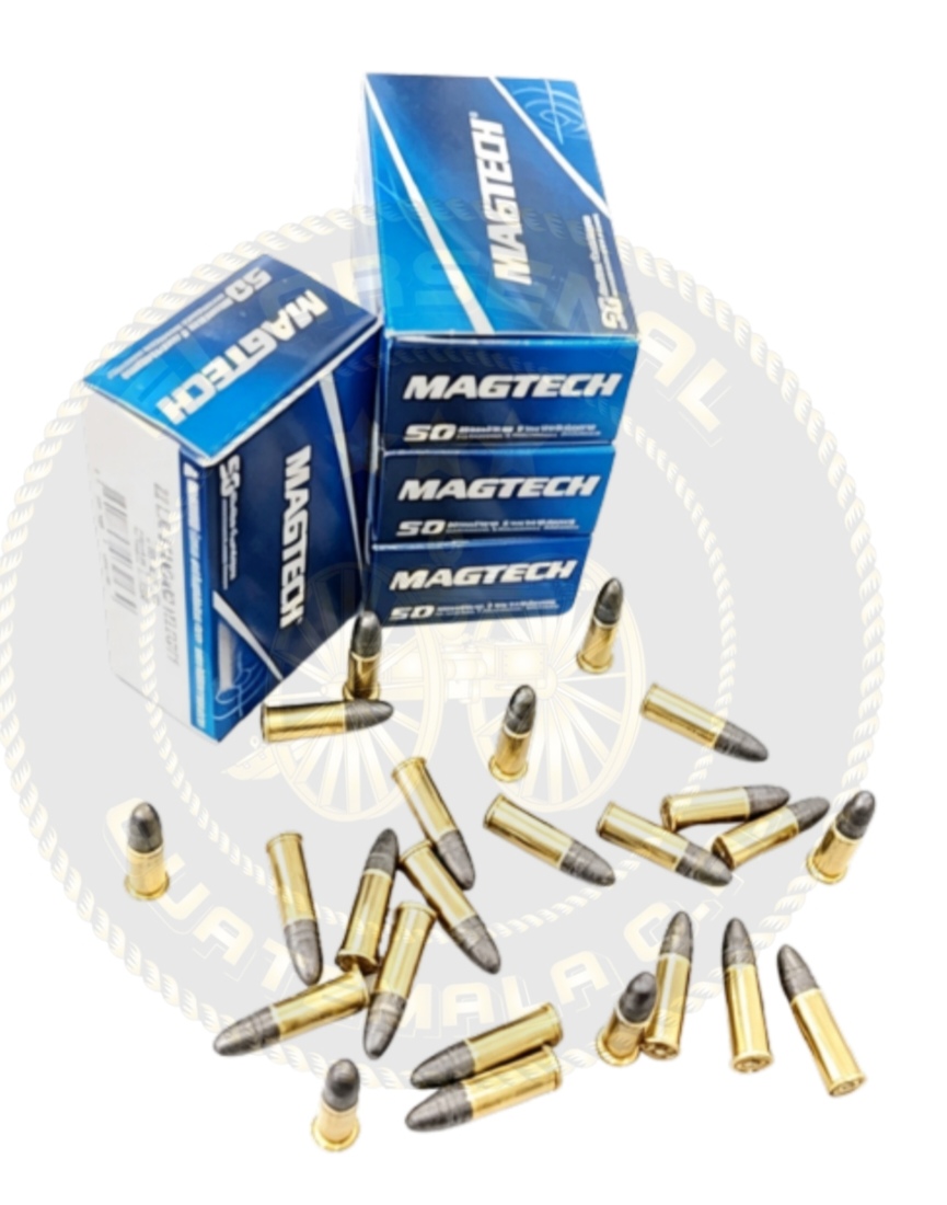 MAGTECH .22 LR. MAGTECH STANDAR VELOCITY FMJ: 40 Grs. .22 LR.